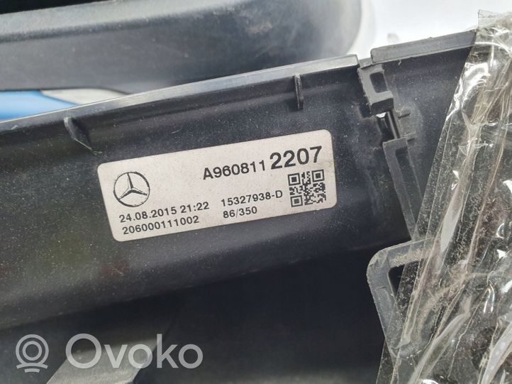 Mercedes-Benz Actros Elektryczne lusterko boczne drzwi przednich A9608112207 5-PIN