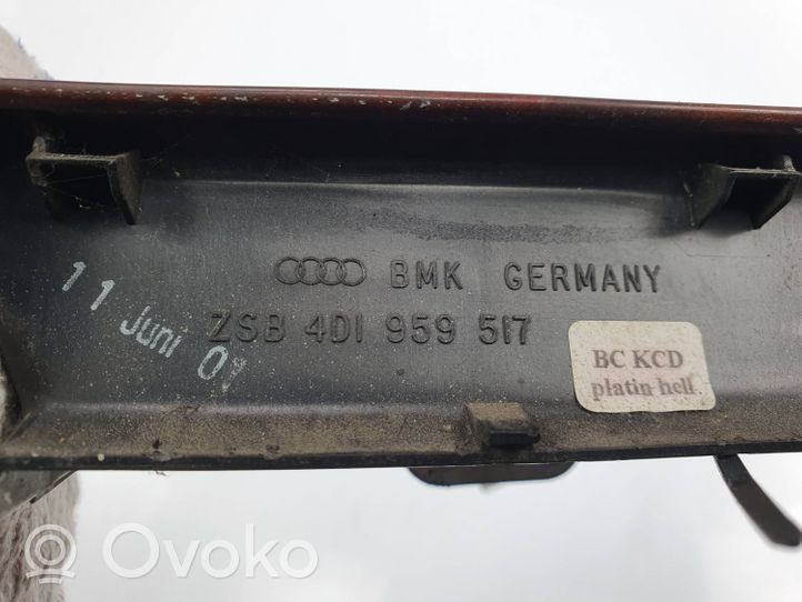 Audi A8 S8 D2 4D Centrinės konsolės valdymo blokas 4D1959517