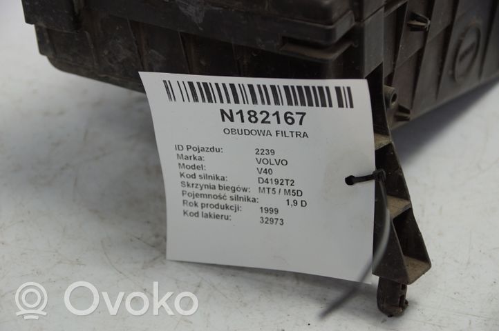 Volvo S40, V40 Ilmansuodattimen kotelon kansi 30866252