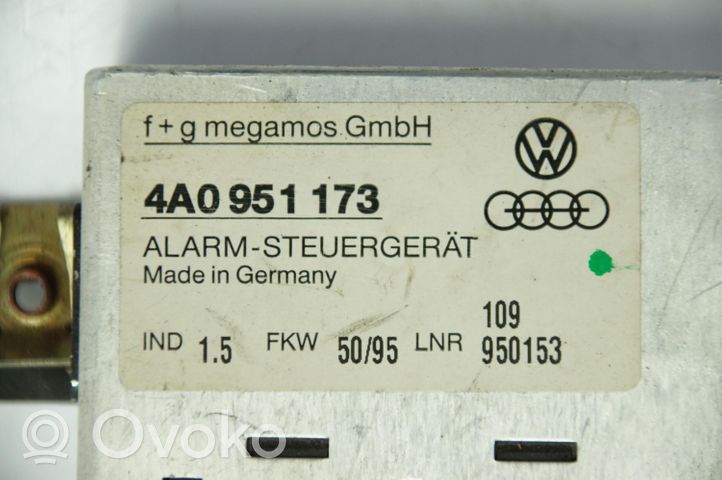 Opel Astra G Boîtier module alarme 4A0951173 ALARMU