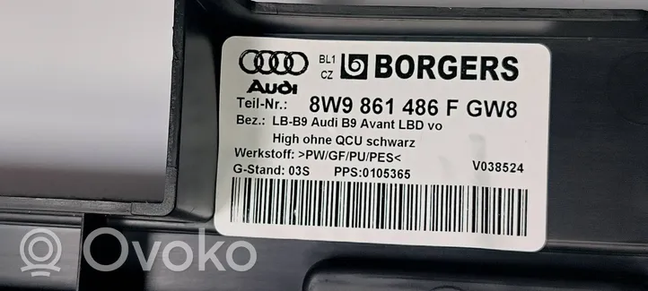 Audi A4 S4 B9 8W Instrumentu komplekts 8W0861486F