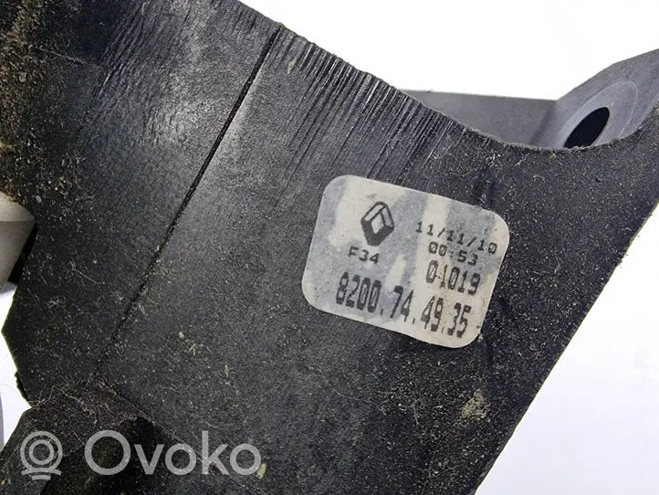 Opel Movano B Gear lever shifter trim leather/knob 969350026R