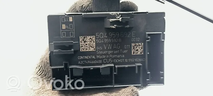 Skoda Karoq Durų elektronikos valdymo blokas 