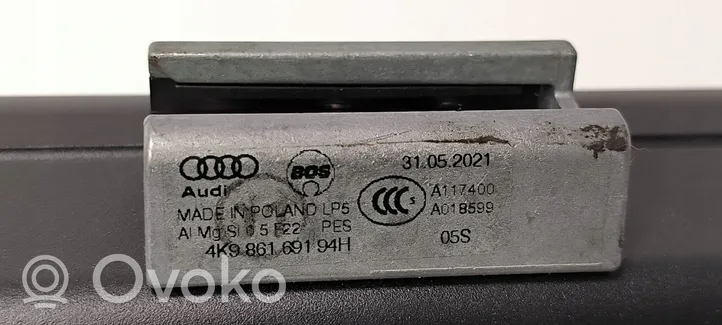 Audi A6 Allroad C8 Plage arrière couvre-bagages 4K9861961