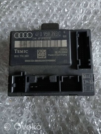 Audi A6 S6 C5 4B Centralina/modulo portiere 4f0959793C