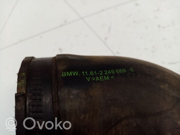 BMW 5 E39 Wąż / Rura intercoolera 11612249669