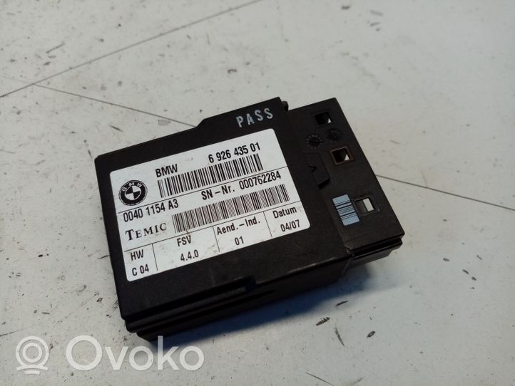 BMW 3 E90 E91 Sėdynės valdymo blokas 6926435