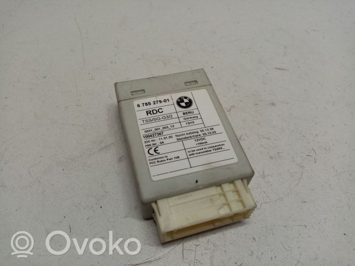 BMW X5 E70 Module de pression des pneus 6785279