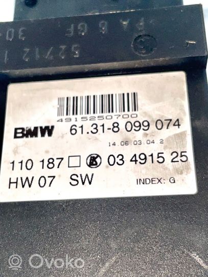 BMW X5 E53 Interruttore di controllo del sedile 8099074