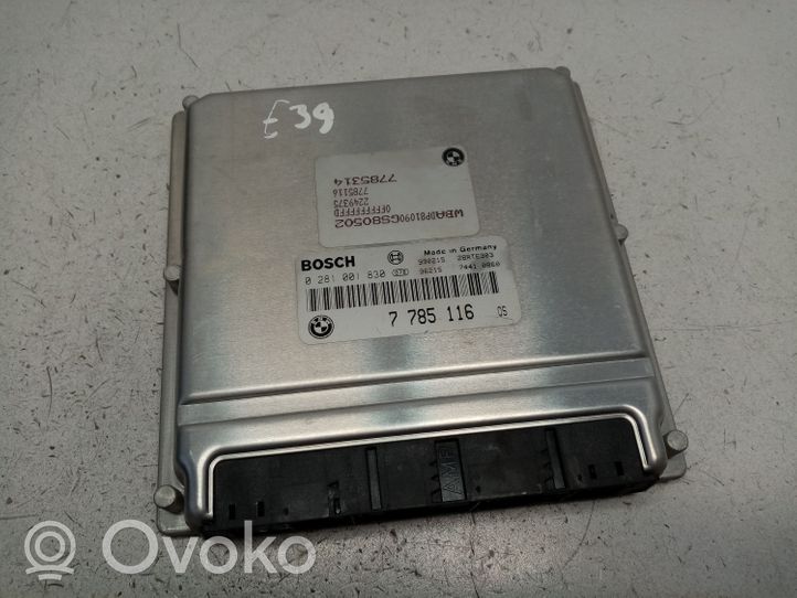 BMW 5 E39 Sterownik / Moduł ECU 7785116