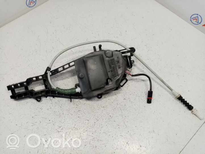 BMW 3 F30 F35 F31 Support extérieur, poignée de porte arrière 51227332268