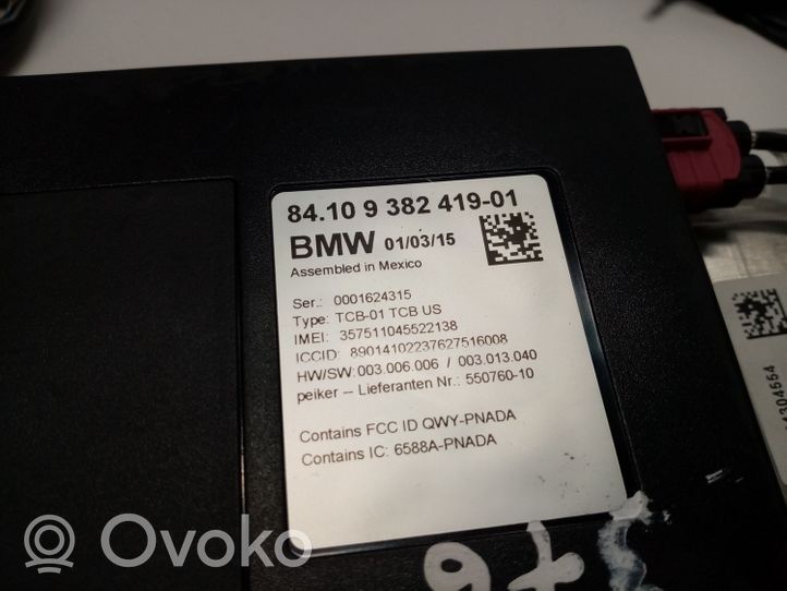 BMW 7 F01 F02 F03 F04 Sterownik / Moduł sterujący telefonem 84109382419