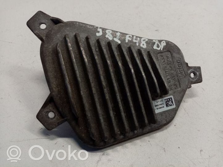 BMW X1 F48 F49 Module de contrôle de ballast LED 6342938