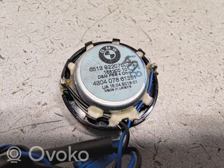 BMW X3 F25 Aukšto dažnio garsiakalbis (-iai) priekinėse duryse 65139220750