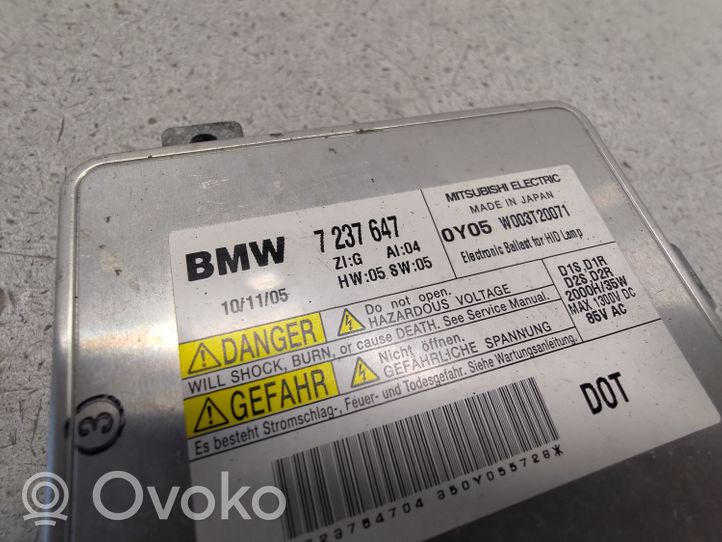 BMW 5 F10 F11 Xenon control unit/module 7237647