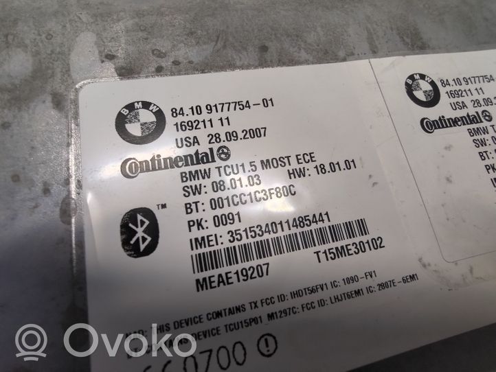 BMW X5 E70 Telefono valdymo blokas 84109177754