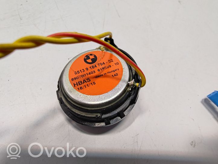 BMW 5 F10 F11 Aukšto dažnio garsiakalbis galinėse duryse 65139184794