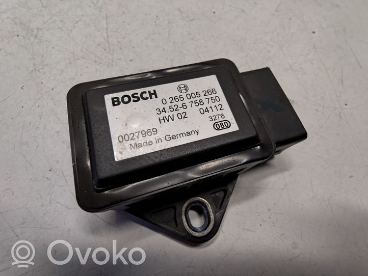 BMW 5 E60 E61 Czujnik prędkości obrotowej koła ABS 34526758750