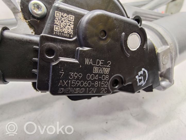 BMW X3 G01 Mechanizm i silniczek wycieraczek szyby przedniej / czołowej 7399004