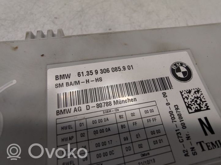 BMW 3 F30 F35 F31 Istuimen säädön moduuli 61359306085