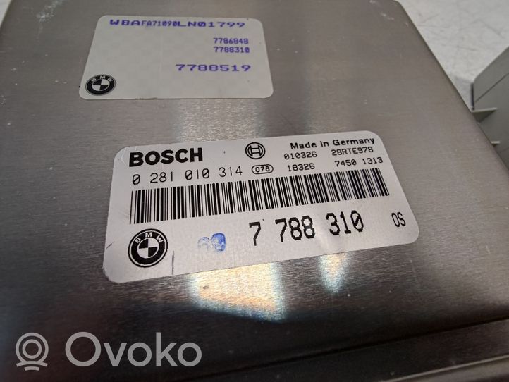 BMW X5 E53 Kit calculateur ECU et verrouillage 7788310