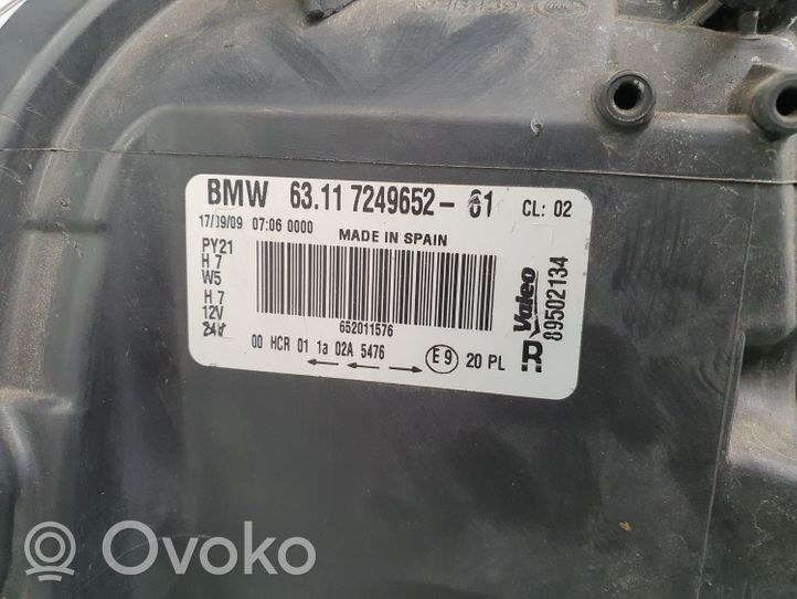 BMW 1 E82 E88 Etu-/Ajovalo 63117249652