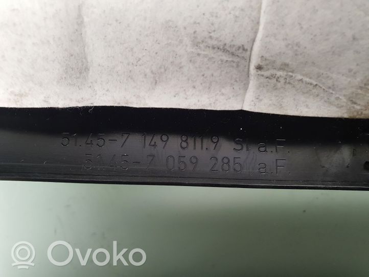 BMW M3 Element deski rozdzielczej / dół 51457149821