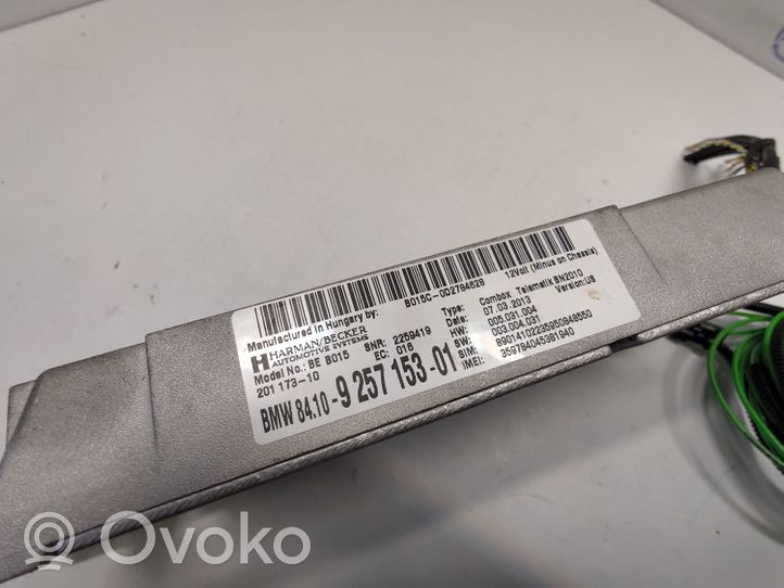 BMW 3 F30 F35 F31 Puhelimen käyttöyksikkö/-moduuli 9257153