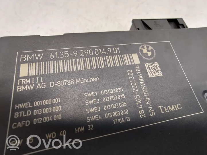 BMW X3 F25 Sterownik / Moduł świateł LCM 61359290014