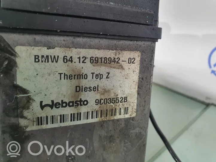 BMW X5 E53 Pre riscaldatore ausiliario (Webasto) 64128381207