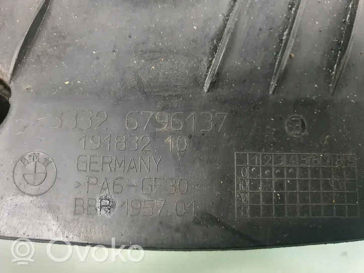 BMW 3 F30 F35 F31 Dugno apsauga galinės važiuoklės 6796137