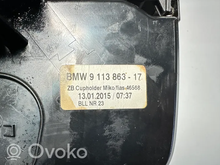 BMW 7 F01 F02 F03 F04 Przedni uchwyt na kubek tunelu środkowego 9113863