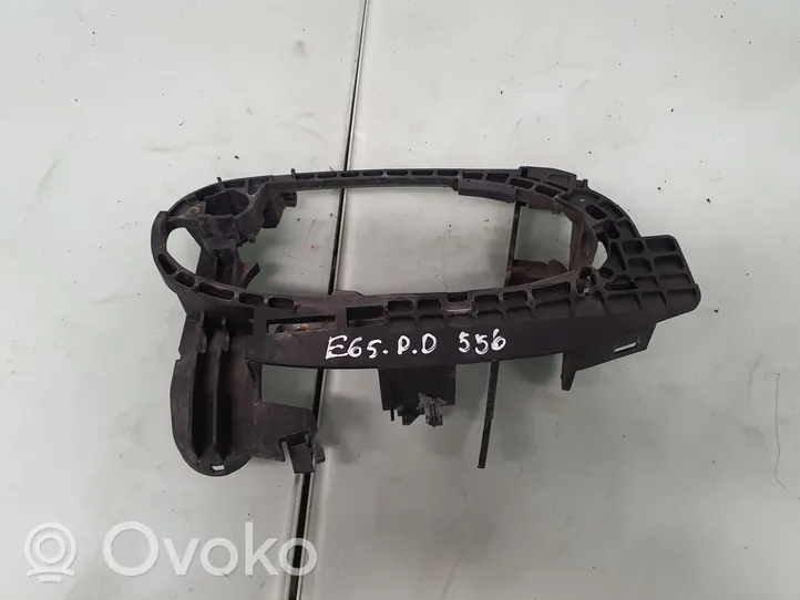 BMW 7 E65 E66 Support poignée extérieur de porte avant 7191574