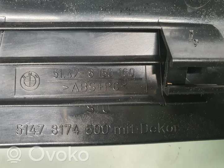 BMW 7 E38 Takaoven kynnyksen suojalista 51478174518