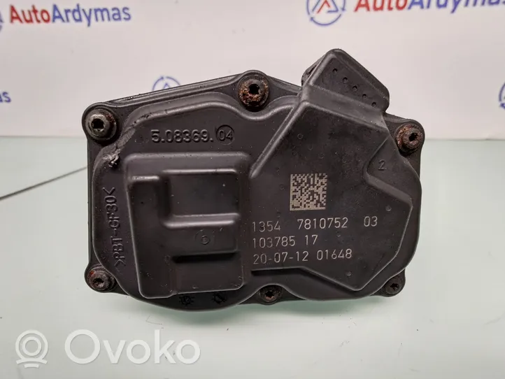 BMW 3 F30 F35 F31 Clapet d'étranglement 13547810752