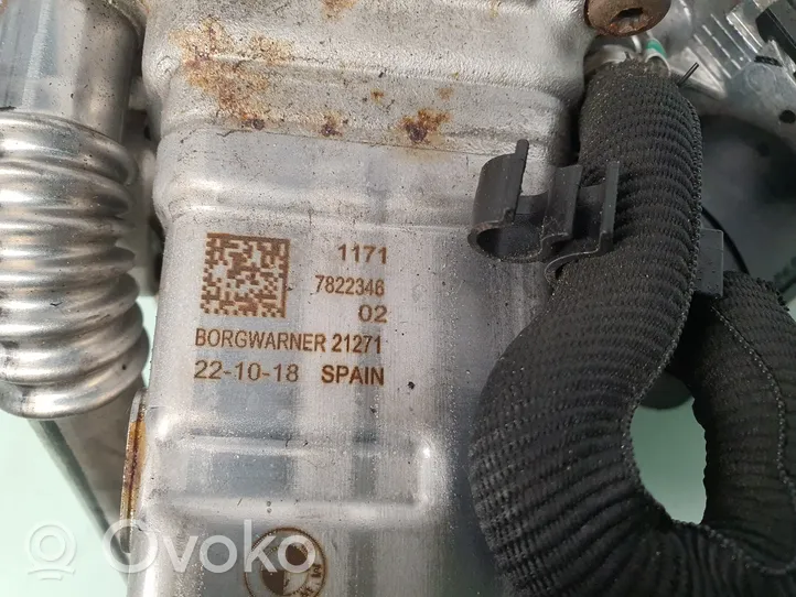 BMW 5 F10 F11 EGR aušintuvas 11717823210