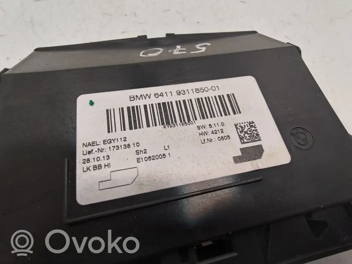 BMW 4 F32 F33 Module unité de contrôle climatisation 64119311850