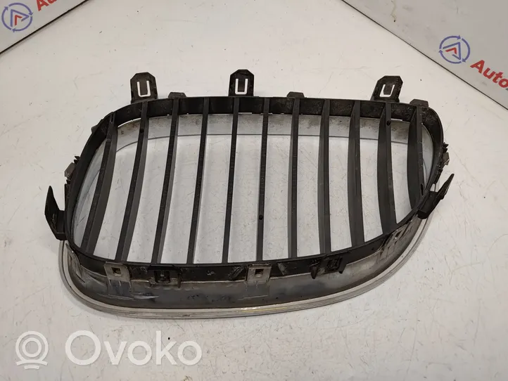 BMW 5 E60 E61 Front bumper upper radiator grill 51137027062