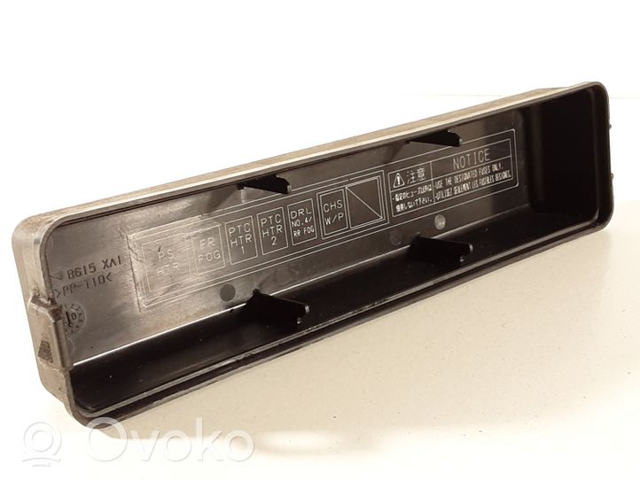 Toyota Prius (XW20) Fuse box cover 8615XA1