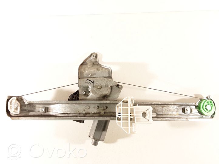 Jaguar X-Type Rear door window regulator with motor 2222011565