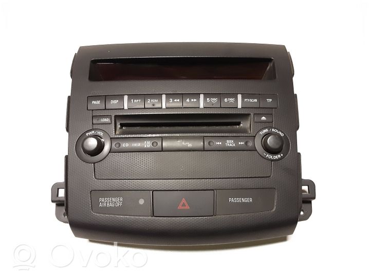 Mitsubishi Outlander Unità principale autoradio/CD/DVD/GPS 8002A139XA