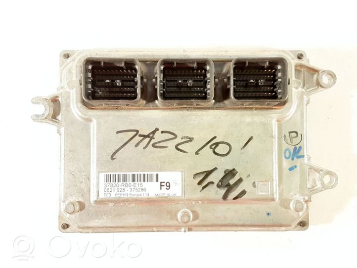 Honda Jazz Sterownik / Moduł ECU 37820RB0E15