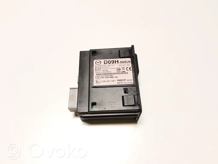 Mazda CX-3 Moduł / Sterownik USB D09H669U0