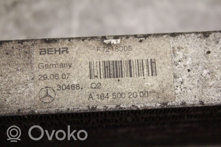 Mercedes-Benz R W251 Refroidisseur d'huile de boîte de vitesses A1645002000