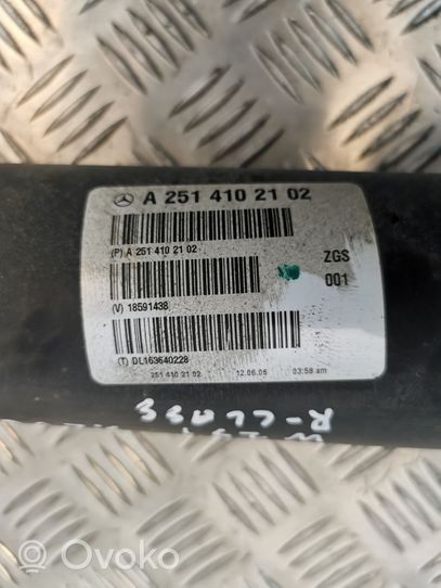 Mercedes-Benz R W251 Middle center prop shaft DL163640228