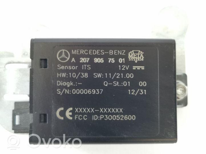 Mercedes-Benz E A207 Module de contrôle vidéo A2079057501