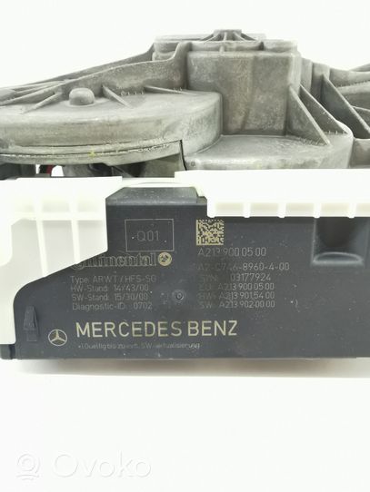 Mercedes-Benz E W213 Moteur ouverture de coffre A2139000500