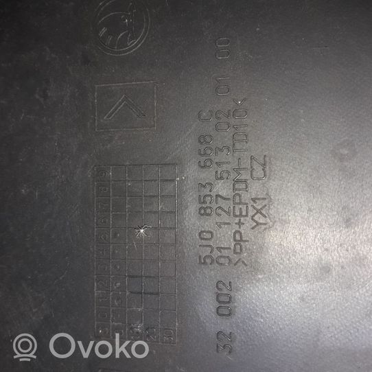 Skoda Fabia Mk2 (5J) Kratka wlotu powietrza na maskę 5J0853668C