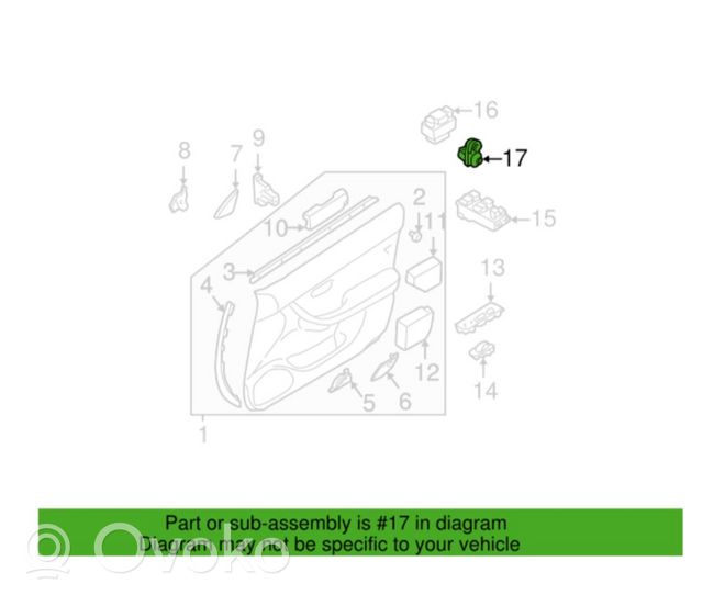 Subaru Outback Takaoven anturi 83331AE