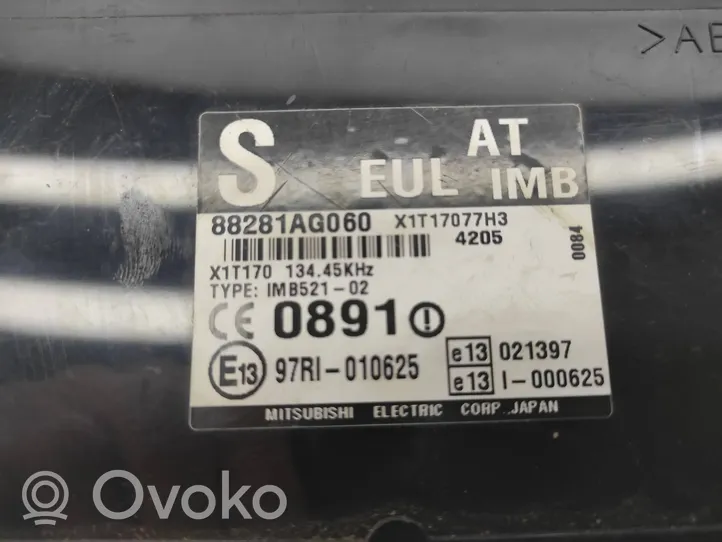 Subaru Legacy Centralina/modulo immobilizzatore 88281AG060